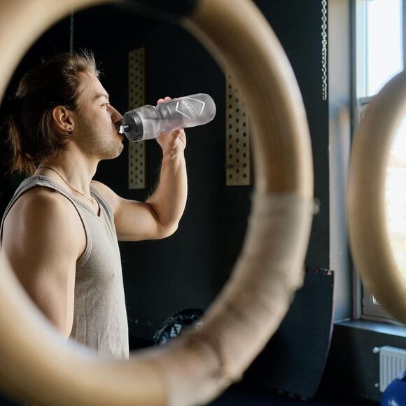 GEMFUL Cycling BPA Free Reusable Water Container 24oz 2 pack (Grey) - Picture 6 of 8